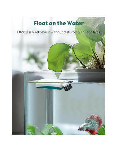 Limpiador Magnético de Acuario Pawfly con 2 Raspadores 6.35mm