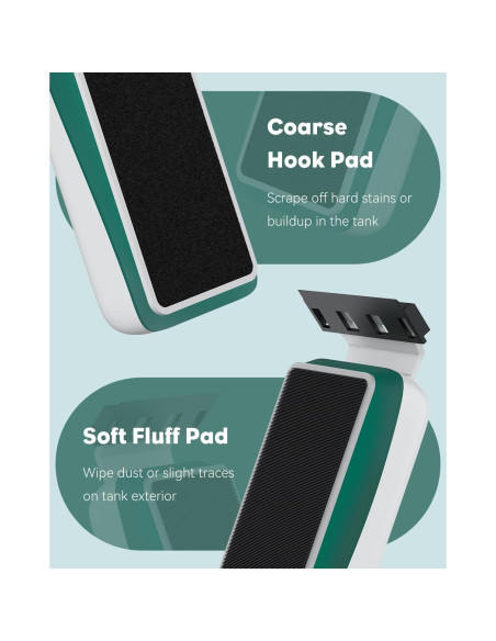 Limpiador Magnético de Acuario Pawfly con 2 Raspadores 6.35mm