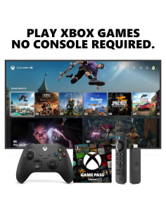 Paquete Controlador Inalámbrico Xbox + Fire TV Stick 4K + 1 Mes Game Pass