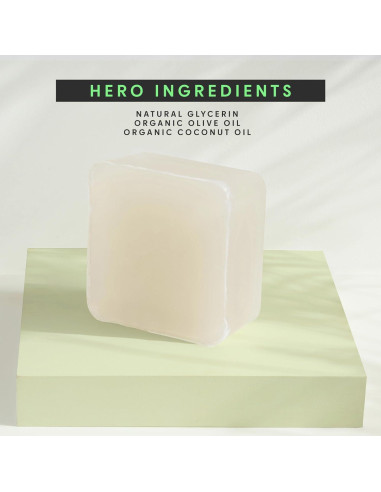 Base de Jabón de Glicerina Clara 0.91kg Skin Said Yes - Orgánico