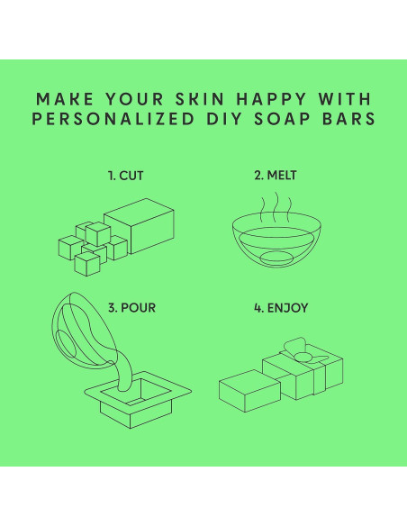 Base de Jabón de Glicerina Clara 0.91kg Skin Said Yes - Orgánico