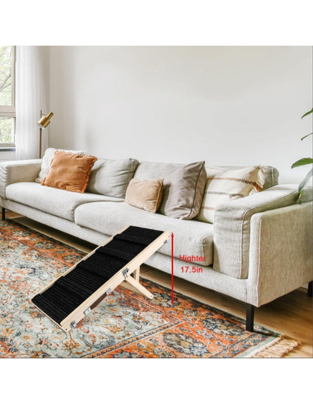 Rampa para Perros Pequeños Okydoky Plegable 81 cm Antideslizante