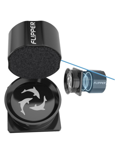 Limpiador Magnético de Acuario FL!PPER Pico - 2 en 1 para Tanques de Vidrio