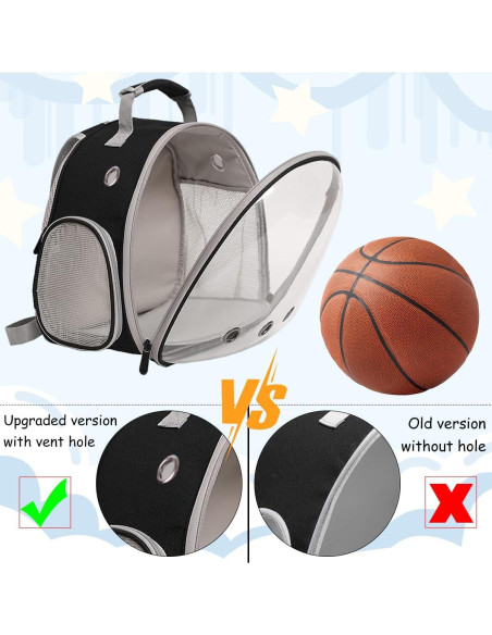 Mochila para Pequeños Animales LAIRIES con Ventana Burbuja Mochila para Pequeños Animales LAIRIES con Ventana Burbuja