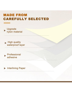 Parche de reparación Azobur - Impermeable, autoadhesivo, 2 piezas 2