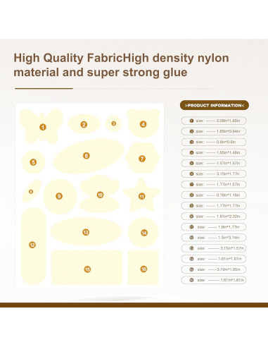 Parche de reparación Azobur - Impermeable, autoadhesivo, 2 piezas