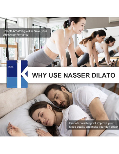 Dilatador Nasal KOHEEL Antironquido 6 Unidades Ajustables