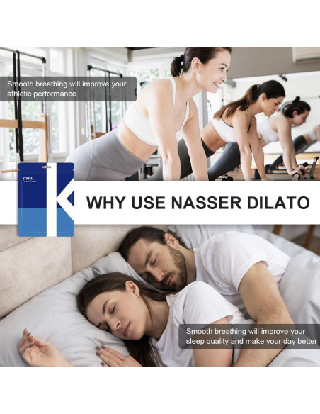 Dilatador Nasal KOHEEL Antironquido 6 Unidades Ajustables