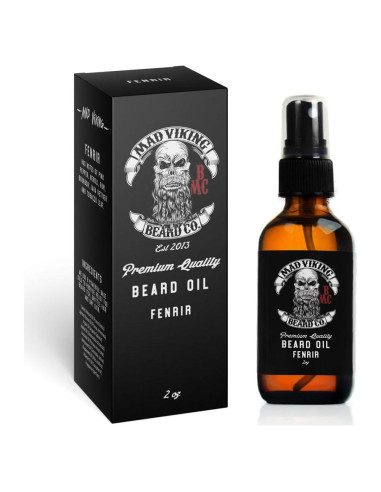 Aceite para Barba Mad Viking Fenrir 56.7ml - Hidrata y Suaviza