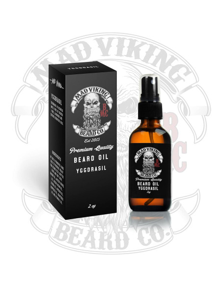Aceite para Barba Mad Viking Fenrir 56.7ml - Hidrata y Suaviza