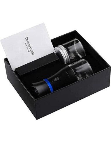 Molino Eléctrico Spacenight Compacto para Hierbas - 48g