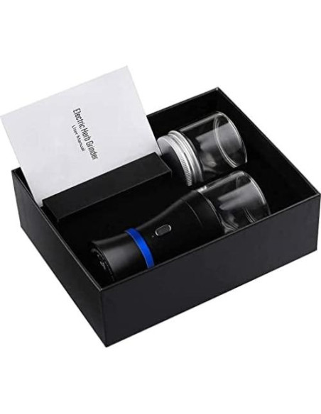 Molino Eléctrico Spacenight Compacto para Hierbas - 48g