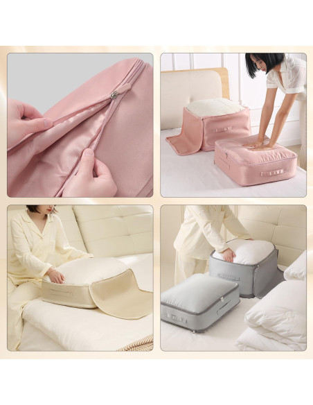 Bolsas de Almacenamiento Rednow Caqui Medianas 54x42x30 cm