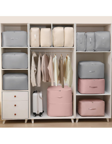 Bolsas de Almacenamiento Rednow Caqui Medianas 54x42x30 cm