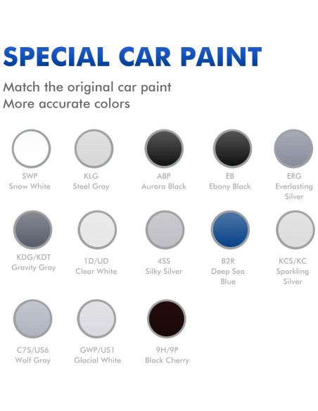 Pintura de Retoque XTryfun 1D Blanco Claro para Kia 11.8ml Pintura de Retoque XTryfun 1D Blanco Claro para Kia 11.8ml