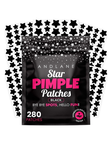 Parches Hidrocoloides Estrella Andlane - 280 Pcs, 3 Tamaños