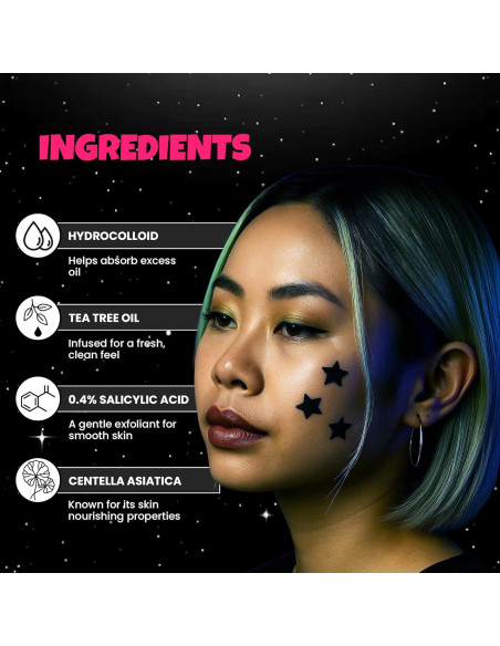 Parches Hidrocoloides Estrella Andlane - 280 Pcs, 3 Tamaños