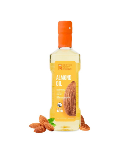 Aceite de Cocina Refinado BetterBody Foods 500 ml - Almendra