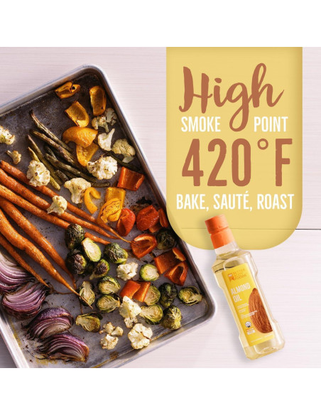 Aceite de Cocina Refinado BetterBody Foods 500 ml - Almendra