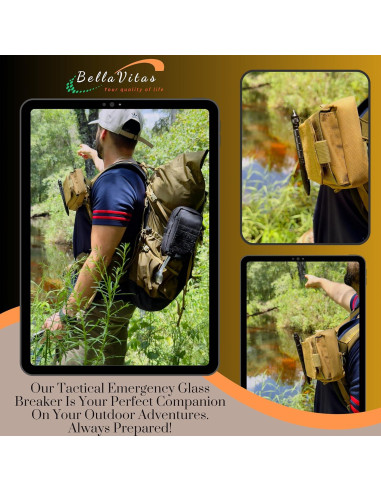 Bolígrafo Táctico Militar BellaVitas con Cuaderno Impermeable