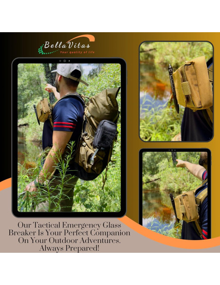 Bolígrafo Táctico Militar BellaVitas con Cuaderno Impermeable Bolígrafo Táctico Militar BellaVitas con Cuaderno Impermeable