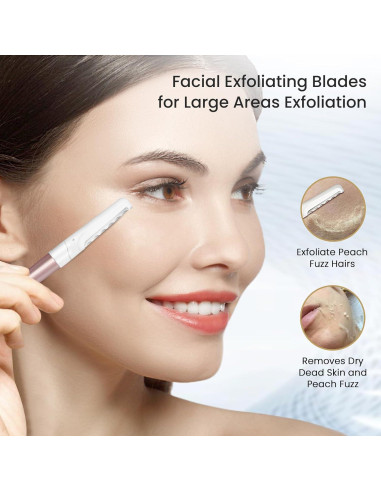 Herramienta de Dermaplaning COSYLIFE con 20 Cuchillas Reemplazables