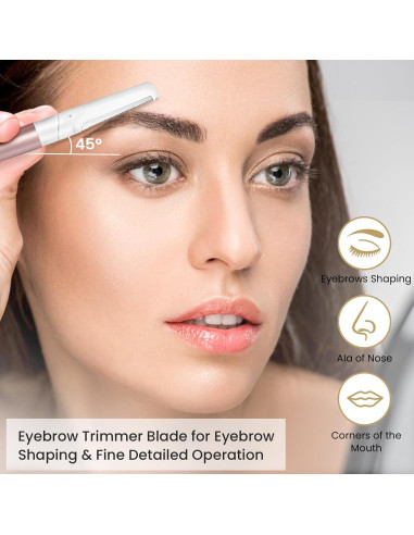 Herramienta de Dermaplaning COSYLIFE con 20 Cuchillas Reemplazables