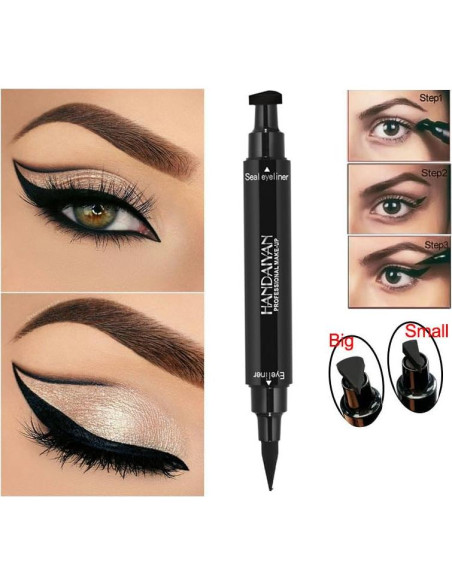 Delineador de Ojos con Alas BONNIESTORE 2 Paquete a Prueba de Agua