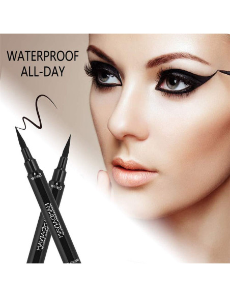 Delineador de Ojos con Alas BONNIESTORE 2 Paquete a Prueba de Agua