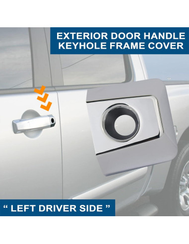 Cubierta de llave de manija de puerta APPERFiT Cromo Nissan Infiniti