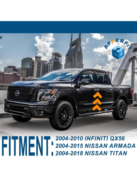 Cubierta de llave de manija de puerta APPERFiT Cromo Nissan Infiniti