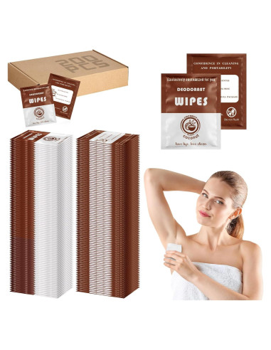 Toallitas Desodorantes Timgle 200 Piezas Viaje Cuerpo Axila