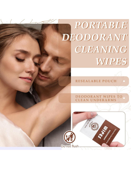 Toallitas Desodorantes Timgle 200 Piezas Viaje Cuerpo Axila