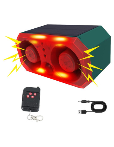 Alarma Solar de Movimiento ChunHee SL17 para Exterior 130dB