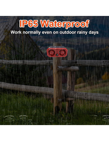 Alarma Solar de Movimiento ChunHee SL17 para Exterior 130dB