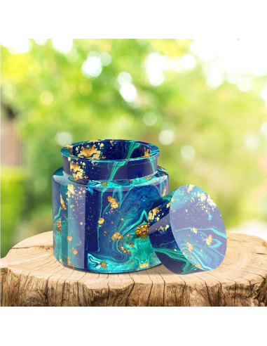 Moldes de Silicona Juome para Tarros con Tapa DIY 8.9 cm