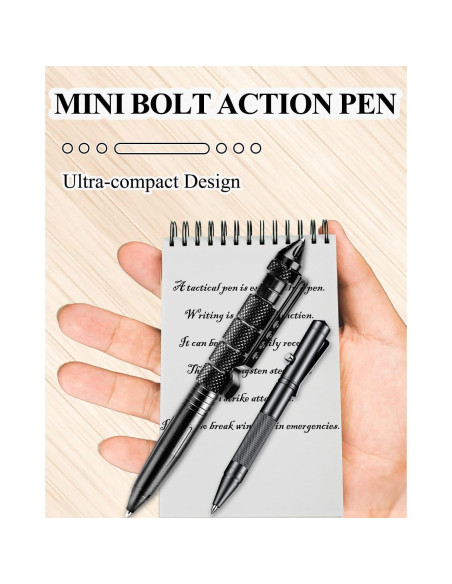 Mini Bolígrafo Táctico Lsqurel 10.9 cm Aluminio 6061-T6 Mini Bolígrafo Táctico Lsqurel 10.9 cm Aluminio 6061-T6