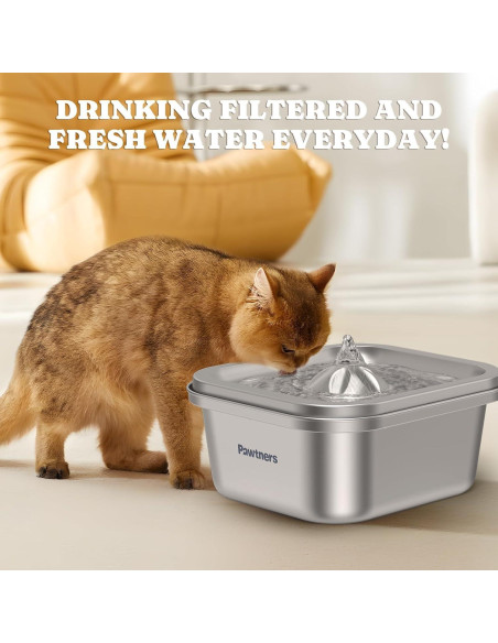 Filtros de Reemplazo Pawtners WF008A para Fuente de Agua Gatos - 6 Paquetes