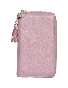Cartera de Cuero para Mujeres Easyoulife con Bloqueo RFID 2