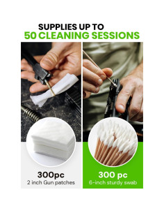 Kit de Limpieza de Armas REPSUPPLEMENTS SCS2.0 900 Pcs 2