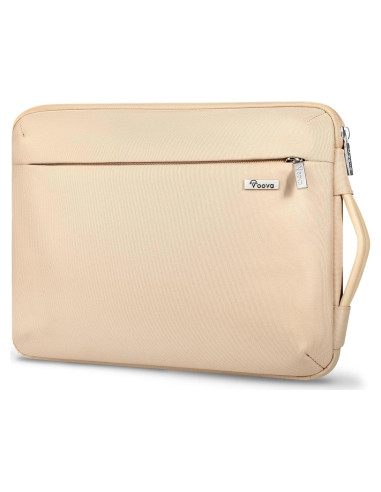 Funda para Laptop Voova 13.3-13.6" Impermeable Beige