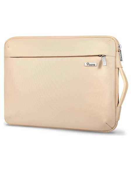 Funda para Laptop Voova 13.3-13.6" Impermeable Beige