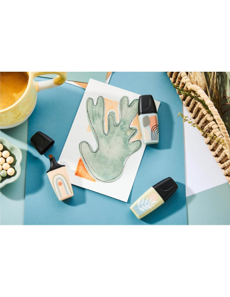 Marcadores STABILO BOSS MINI Naturevibes - Caja 5 colores