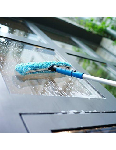 Limpiador de Ventanas Unger 35.56 cm Microfibra Reutilizable