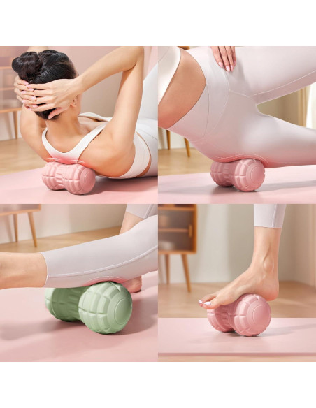 Bola de Masaje Vibrante JIEJUNJIE Doble Cacahuate 20cm Bola de Masaje Vibrante JIEJUNJIE Doble Cacahuate 20cm