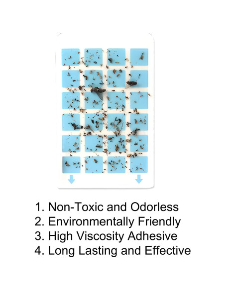 5 Recargas Tarjetas Adhesivas PESTCON para Trampa Insectos