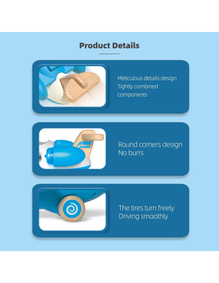 Avión de Juguete Wanborns con Luz y Sonido - 25.9x25.4x12.7 cm