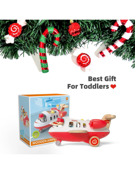 Avión de Juguete Wanborns con Luz y Sonido - 25.9x25.4x12.7 cm