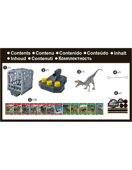 Juego de mesa Jurassic World Cage Breaker - Para 2-4 jugadores Juego de mesa Jurassic World Cage Breaker - Para 2-4 jugadores