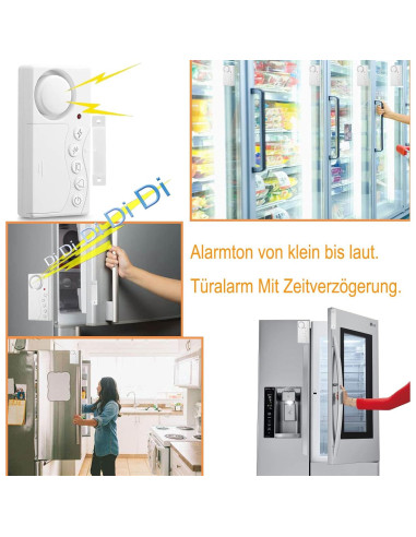 Alarma de Seguridad Umiitto para Puertas y Ventanas 108dB 2Pack